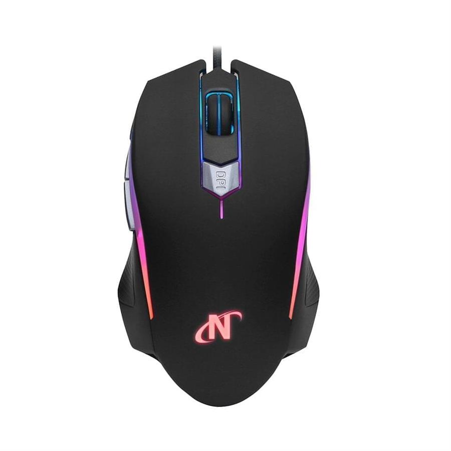 MOUSE GAMER NISUTA NS-MOG74 3200DPI RETROILUMINADO