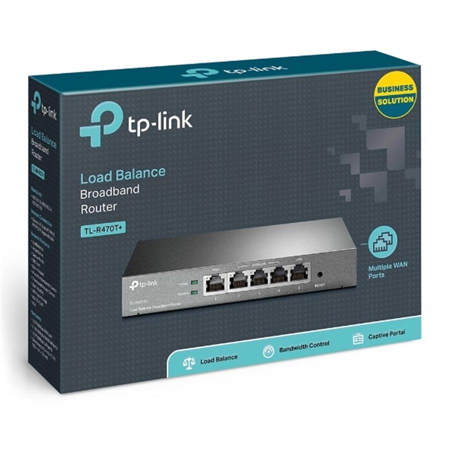 BALANCEADOR DE CARGA ROUTER TP-LINK TL-R470T+ 5P