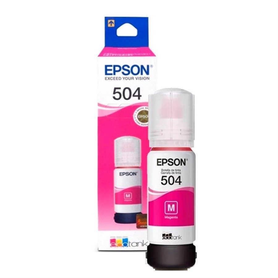 TINTA EPSON 504 MAGENTA ORIGINAL 70 ML