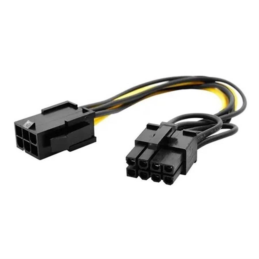 ADAPTADOR DE 8 A 6 PINES PARA VGA NISUTA NSAD86