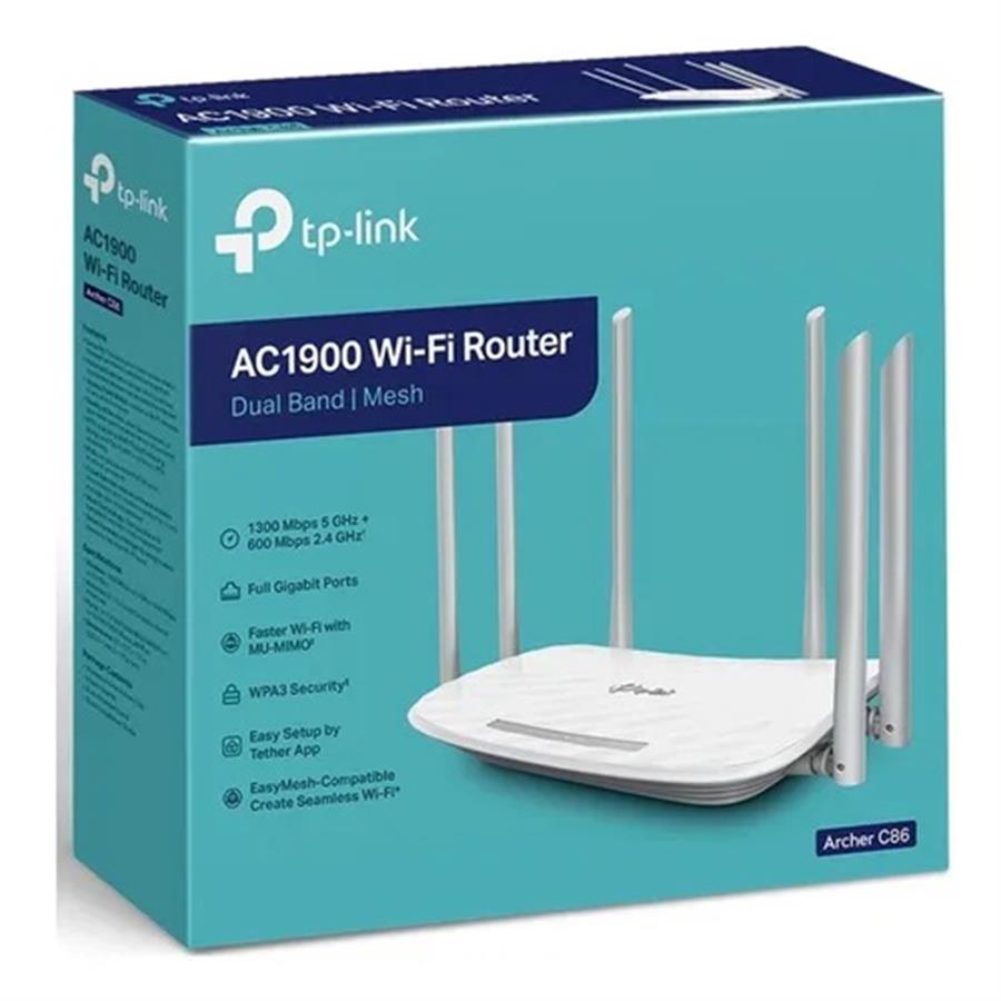 ROUTER TP-LINK ARCHER C86 AC1900 WI-FI ROUTER DUAL