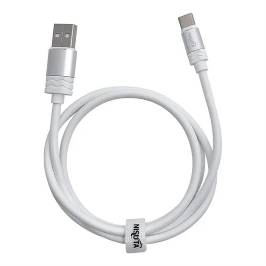 CABLE USB A C 1M NEGRO NISUTA NSCAUSC1