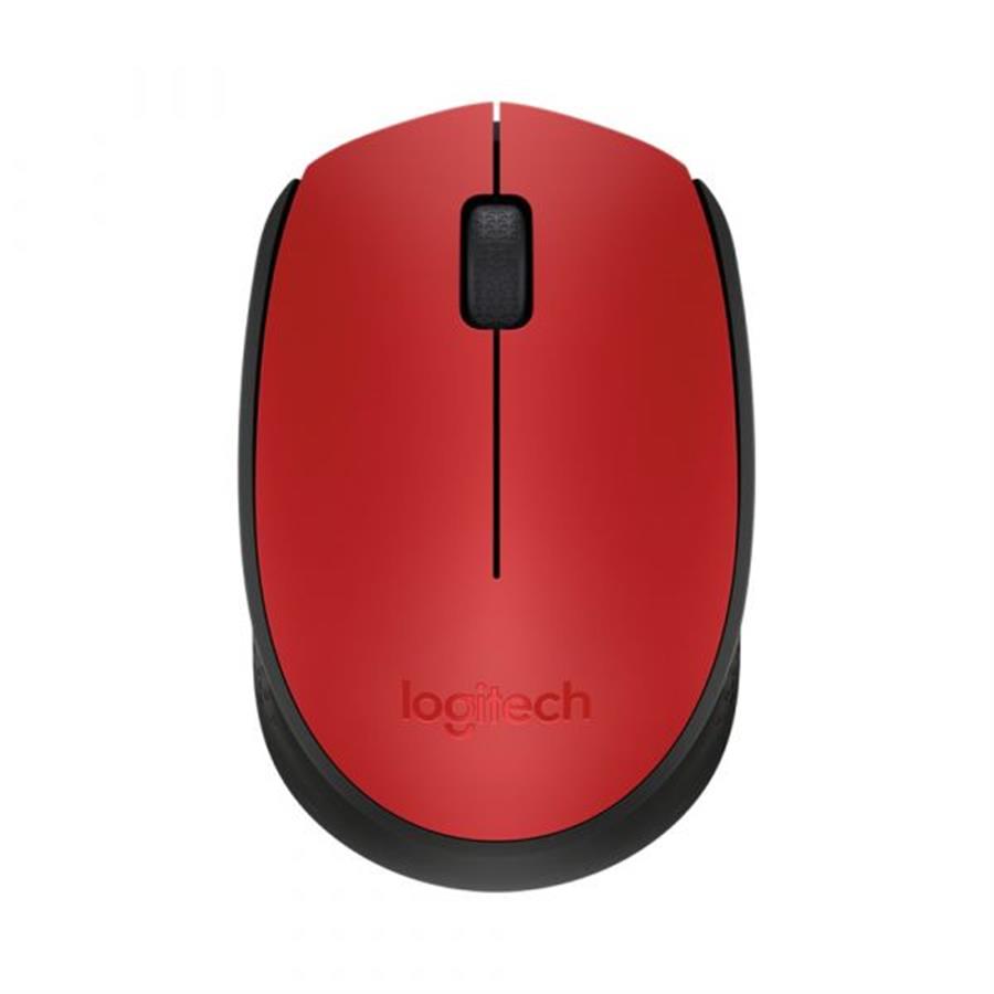 MOUSE INALAMBRICO LOGITECH M170 ROJO M170