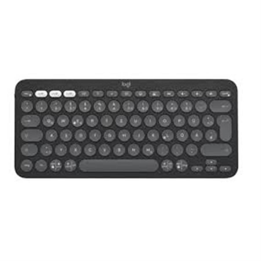 TECLADO BLUETOOTH LOGITECH K380S PEBBLE KEYS 2 GRA