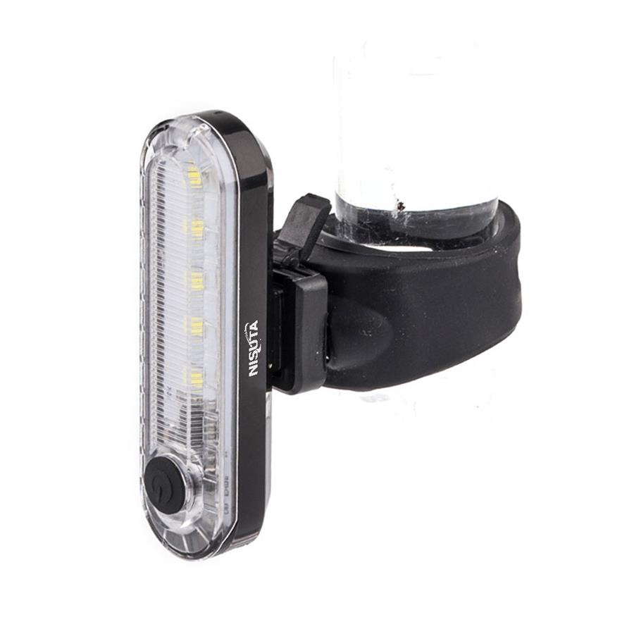 LUZ BLANCA RECARGABLE PARA BICICLETA NISUTA NSLIB1W