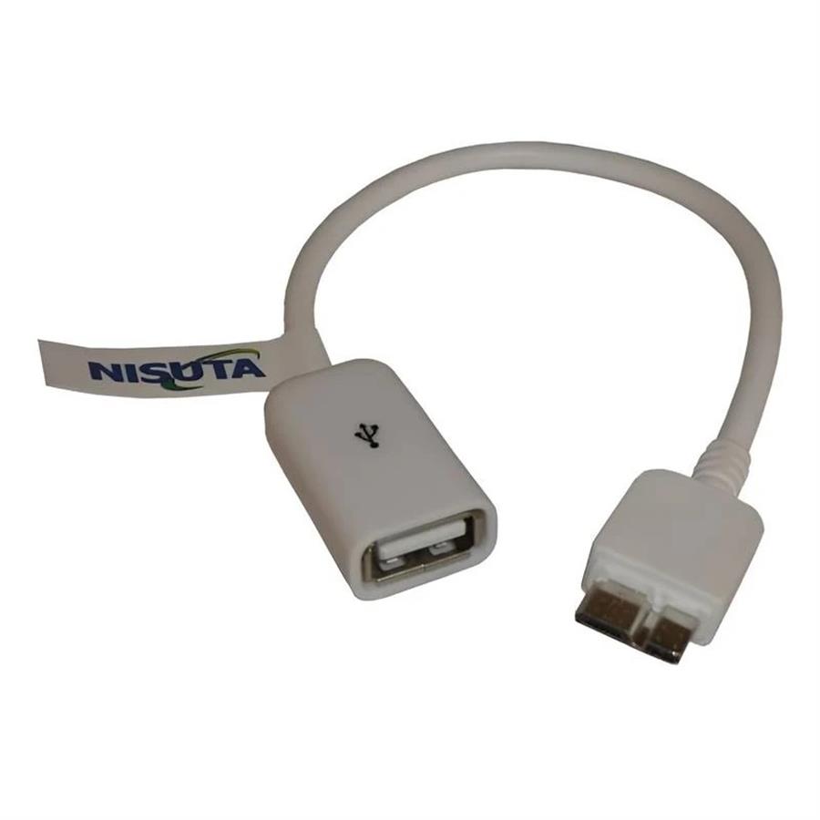 CABLE MICRO USB 3.0 A USB AH OTG NISUTA NSCAMI3OTG
