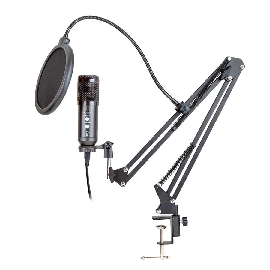 MICROFONO GAMING NISUTA NS-MICG5 USB CON BRAZO