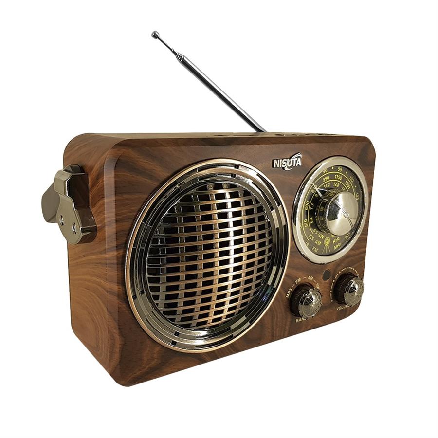 RADIO NISUTA VINTAGE NSRV17 - MP3 + USB + SD + BT