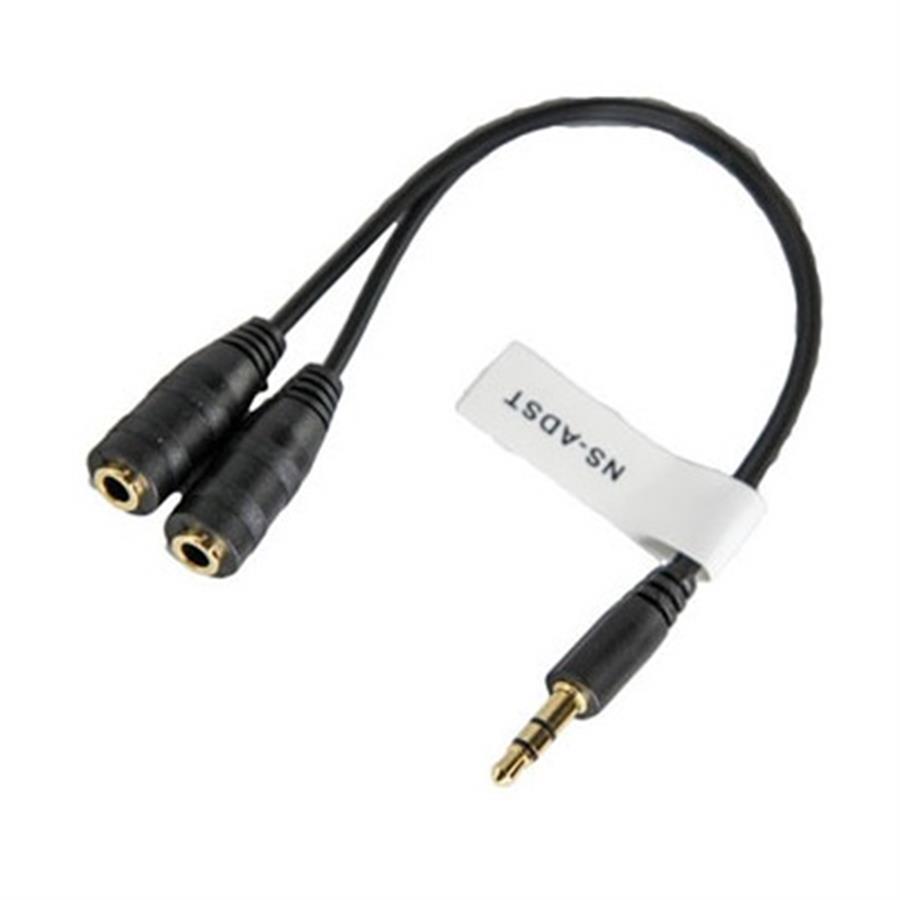 ADAPTADOR CABLE STEREO 3.5 M A 2 3.5 H NISUTA NSADST