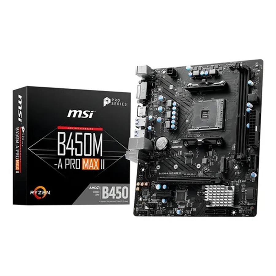 MOTHERBOARD MSI B450M-A PRO MAX II AM4