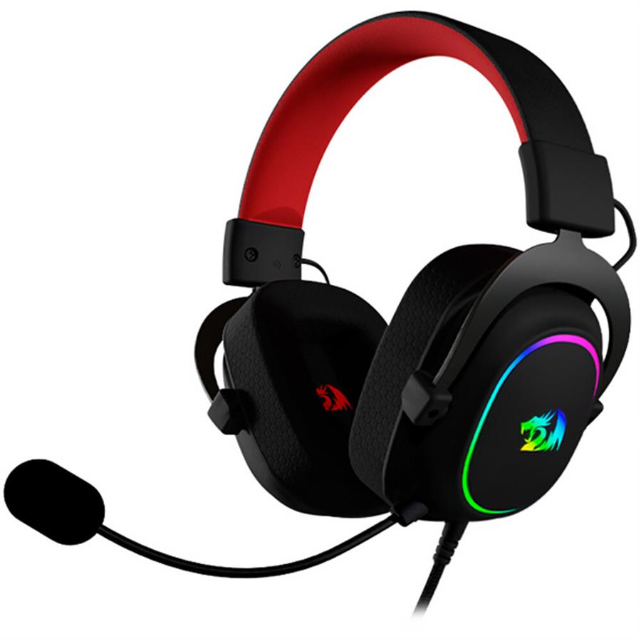 AURICULAR GAMING REDRAGON ZEUS-X BLACK H510-RGB 7.