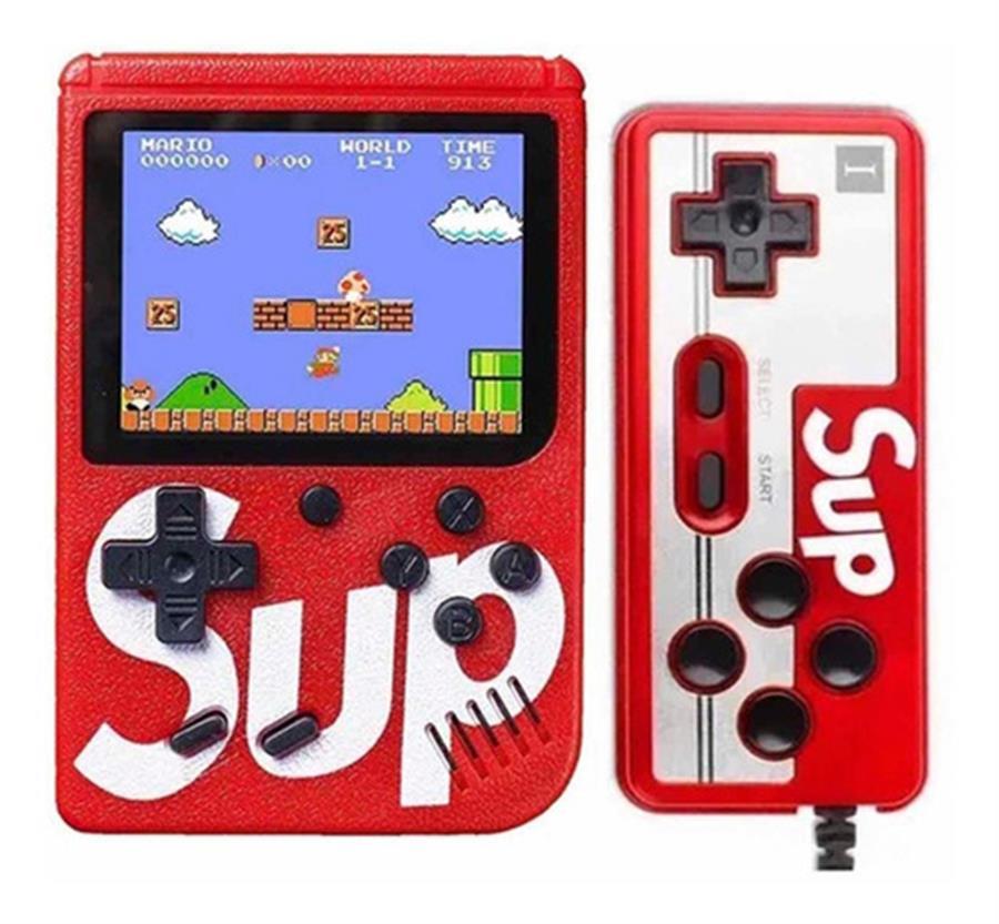 CONSOLA GAMEBOY SUP 3 400EN1 ROJO CON JOYSTIC ROJO