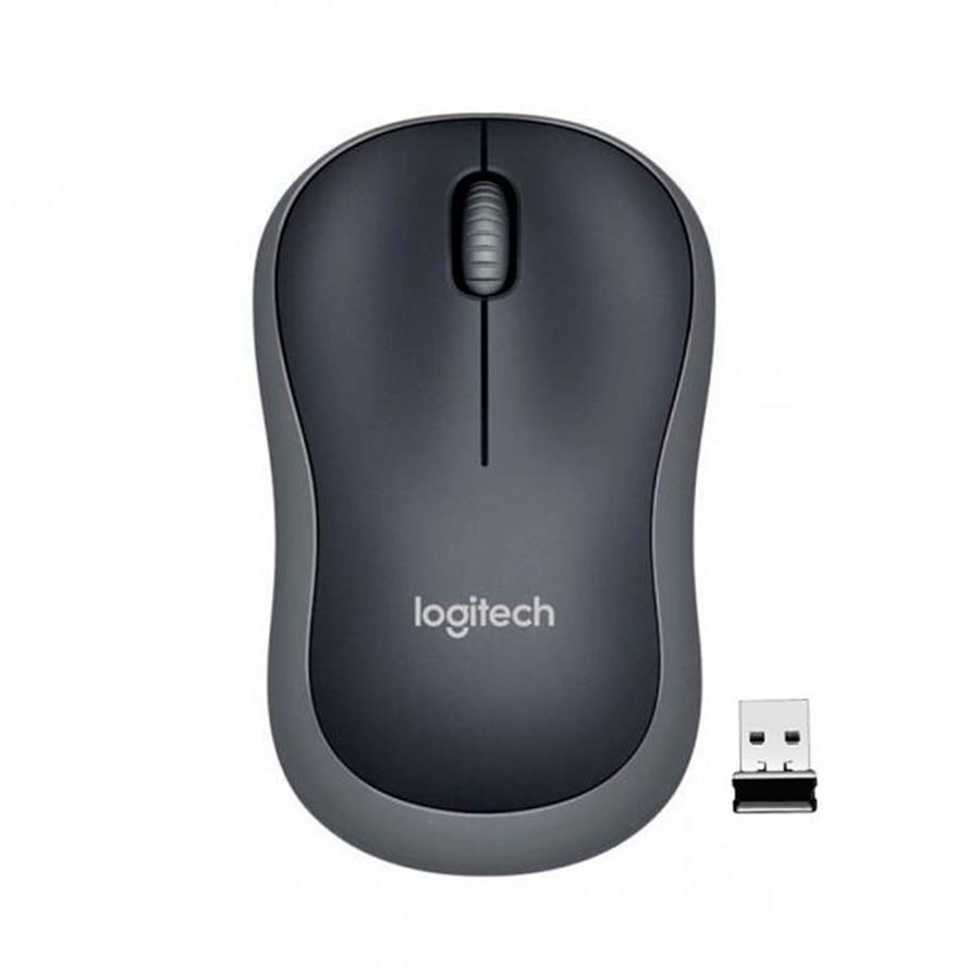 MOUSE LOGITECH M185 WIRELESS NEGRO