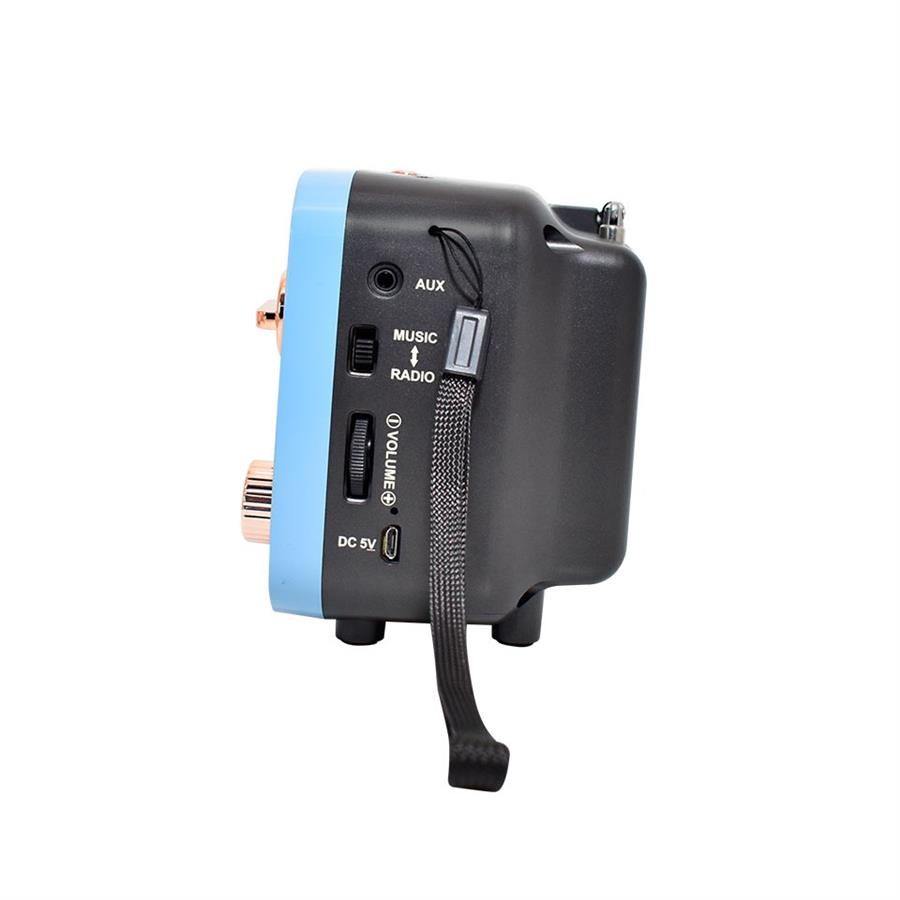 RADIO NISUTA VINTAGE NS-RV15 CELESTE - MP3 + USB + LECTOR