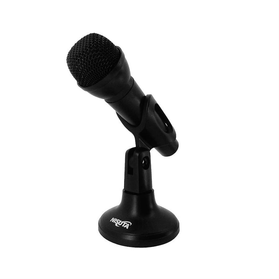 MICROFONO PARA PC NISUTA NS-MIC180 CON BASE
