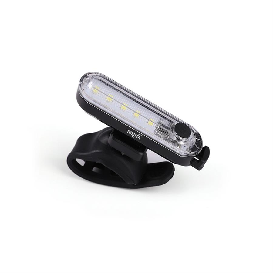 LUZ BLANCA RECARGABLE PARA BICICLETA NISUTA NSLIB1W