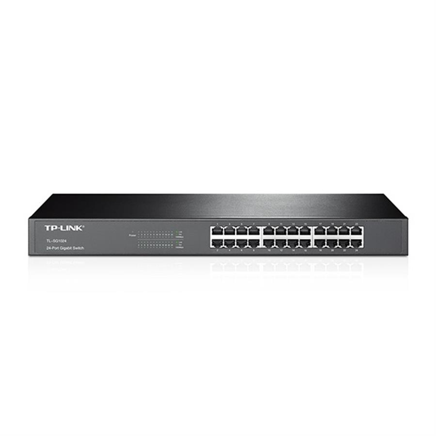 SWITCH DE RED 24 PUERTOS TP-LINK TL-SG1024 RACK