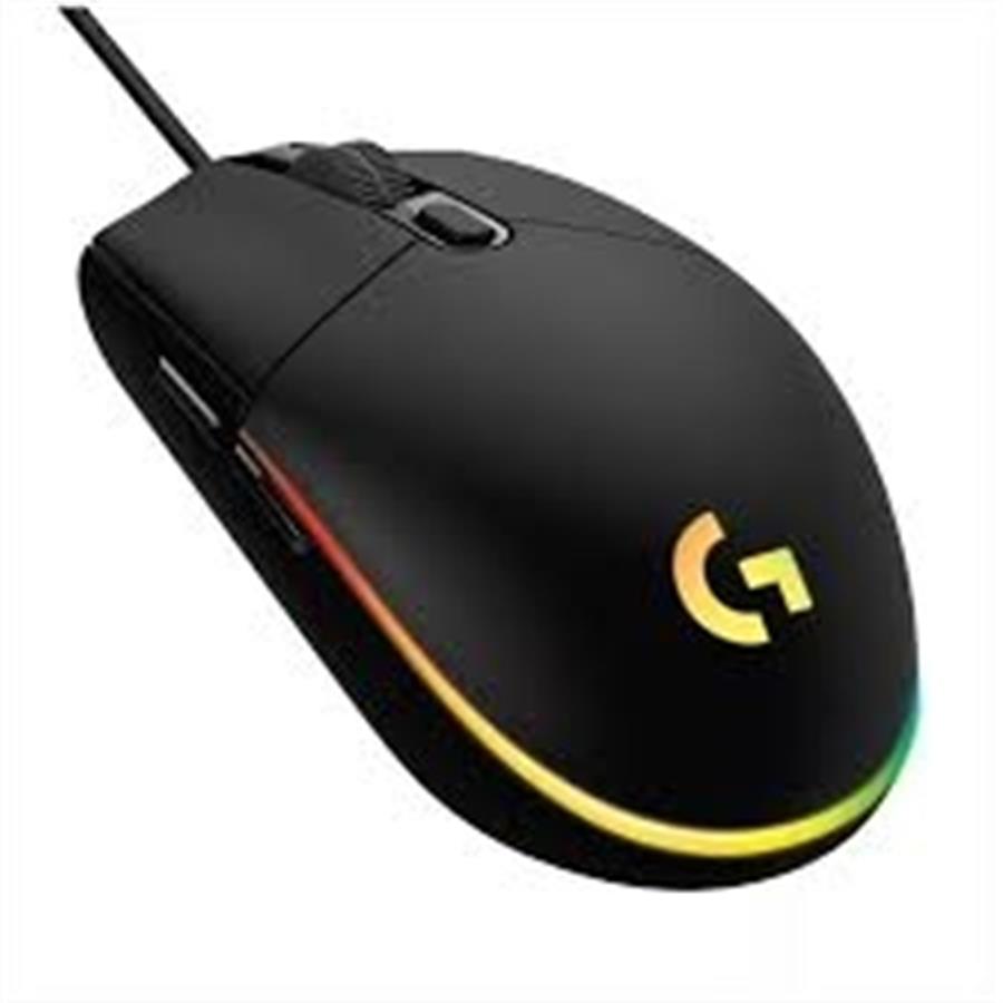 MOUSE GAMER LOGITECH G203 LIGHTSYNC NEGRO 8000DPI