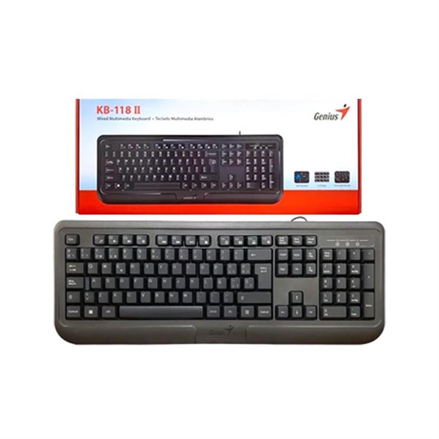 TECLADO GENIUS KB-118II USB