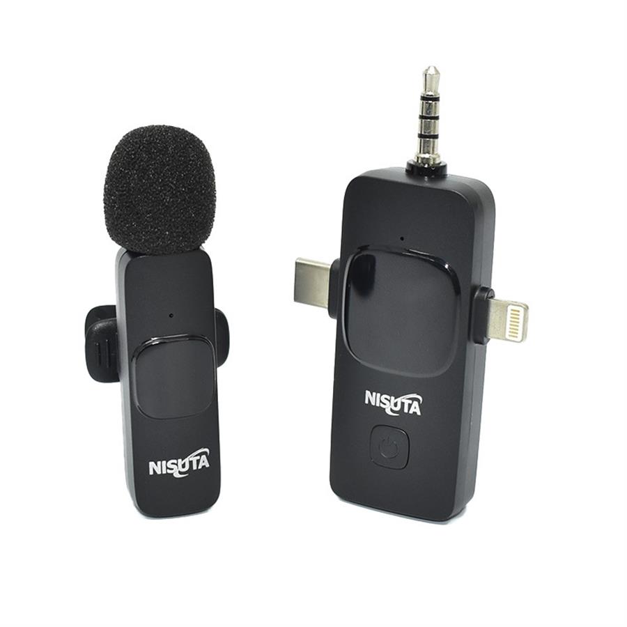MICROFÓNO INALÁMBRICO 2.4GHZ NISUTA NSMICW2