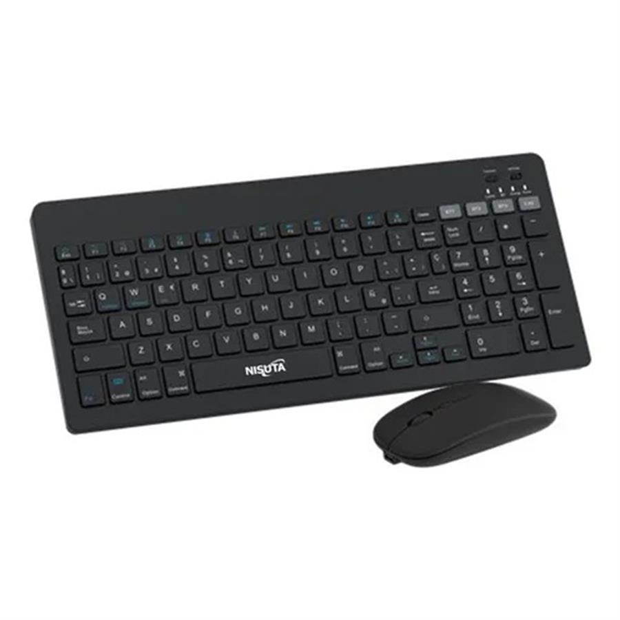 TECLADO COMBO MULTIMEDIA BLUETOOTH 5,0 NSWI58COB