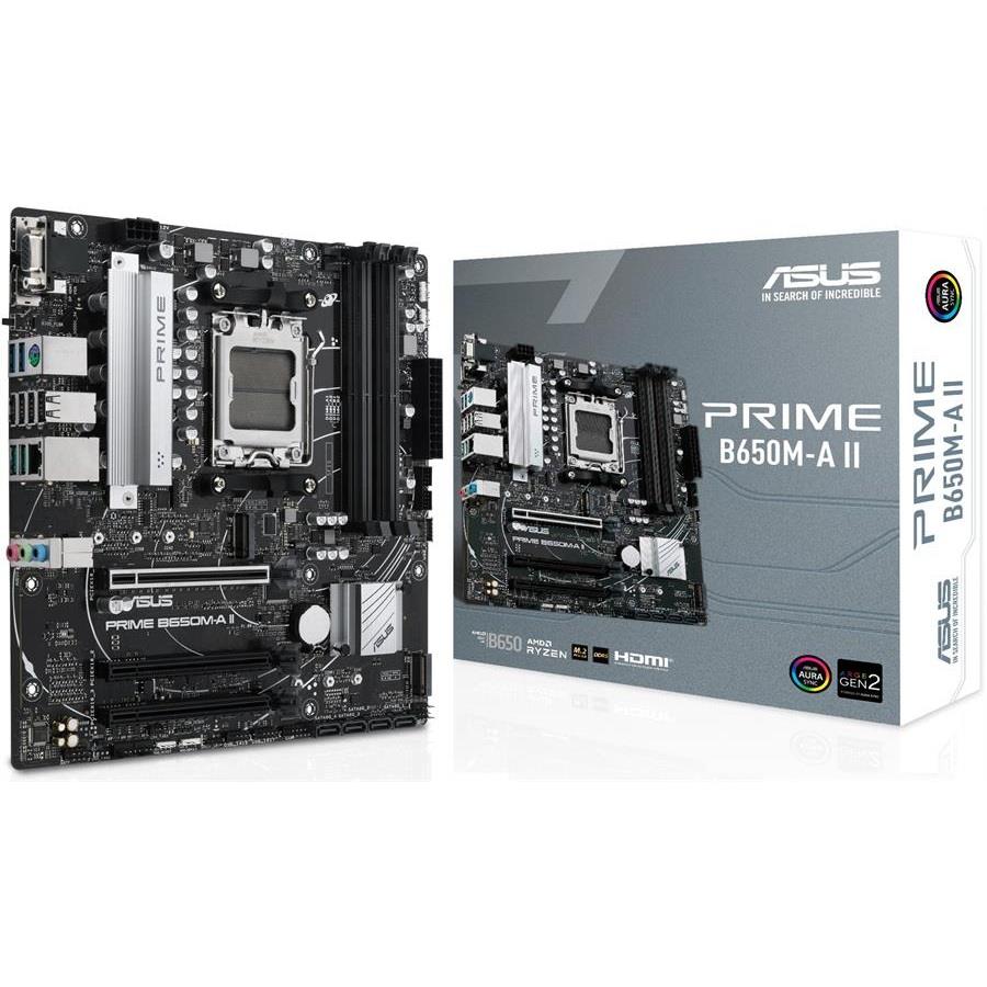 MOTHERBOARD ASUS PRIME B650M-A II AM5 AURA
