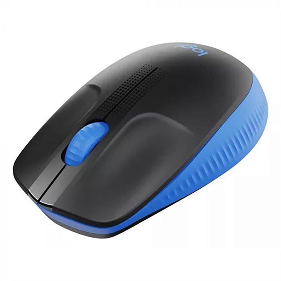 MOUSE INALAMBRICO LOGITECH M190 NEGRO-AZUL