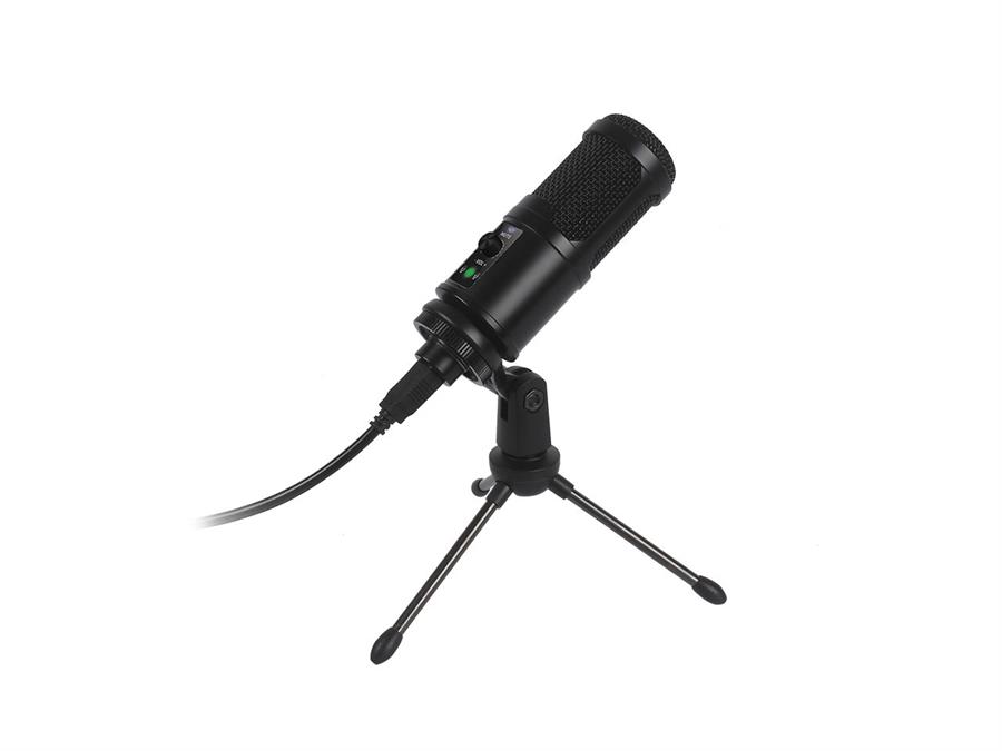 MICROFONO GAMING USB CON TRIPODE NISUTA NS-MICG4