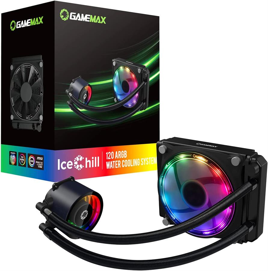 WATERCOOLING SYSTEM GAMEMAX ICECHILL - 120 ARGB - 1 COOLER