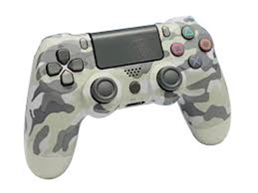 JOYSTICK PARA PS4 DUALSHOCK 4 CAMUFLADO GRIS REPLICA 1 A 1