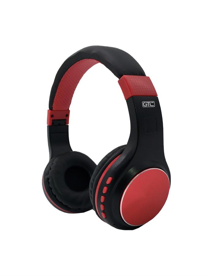 AURICULAR INALAMBRICO BT GTC HSG 175 ROJO NEGRO