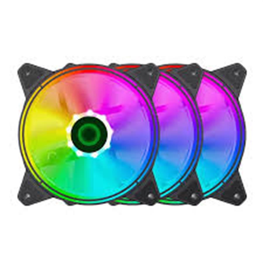 COOLER GAMEMAX 3X1 - 120MM ARGB AURA SYNC - RQ300