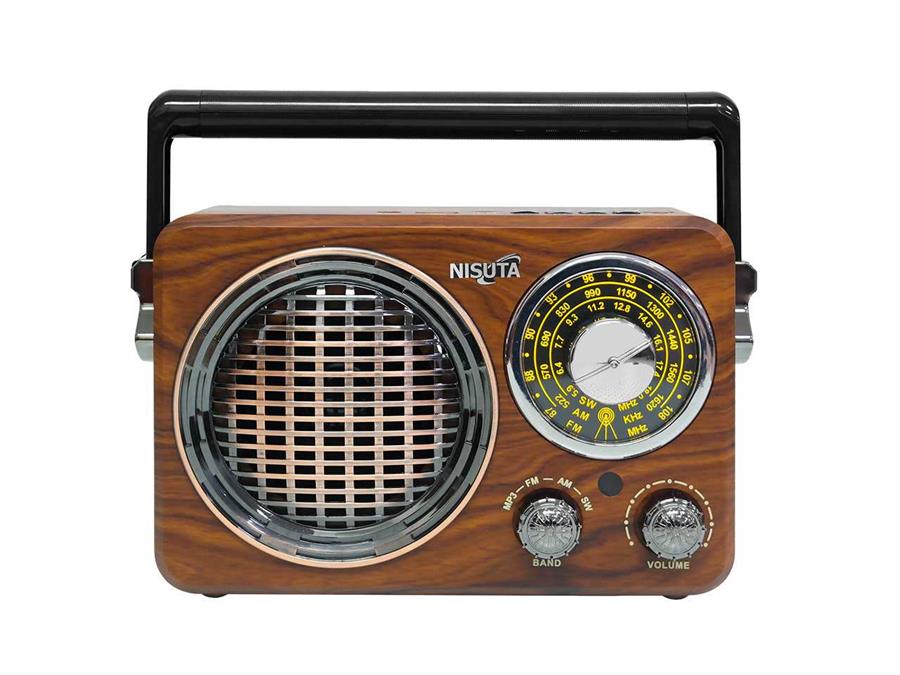 RADIO NISUTA VINTAGE NSRV17 - MP3 + USB + SD + BT