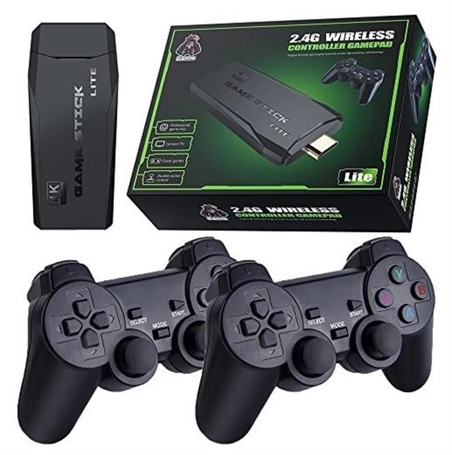 MINI CONSOLA INALAMBRICA  10000 JUEGOS C/N 2 JOYSTICK
